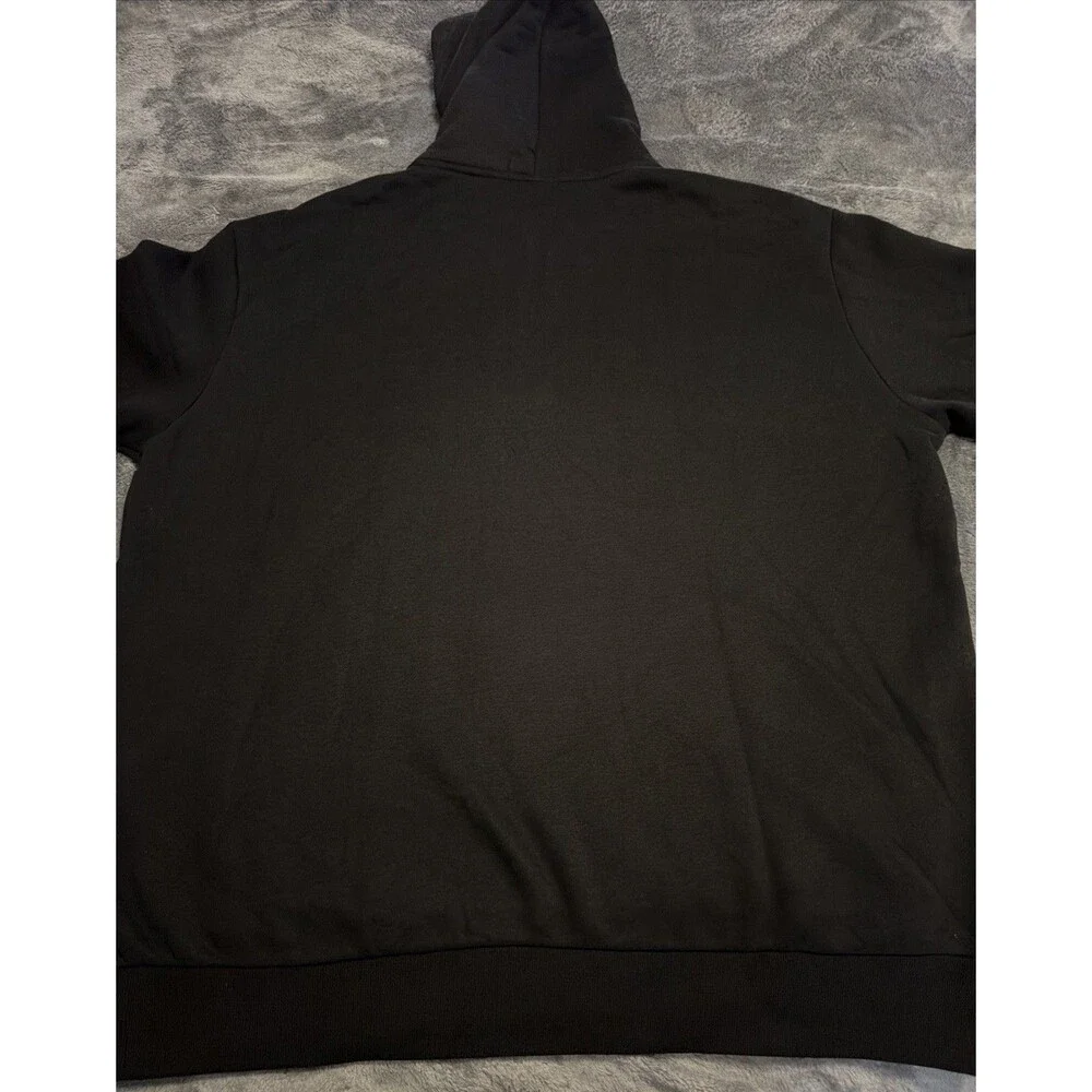 2XLT Polo Ralph Lauren Size M Black Fleece Hoodie Gold Embroidered Logo - Picture 9 of 9